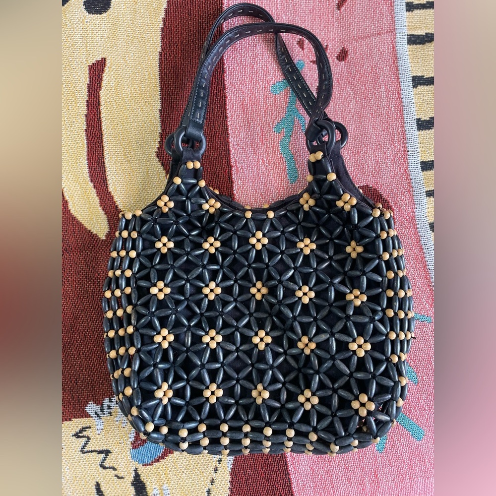 Fun boho beaded purse